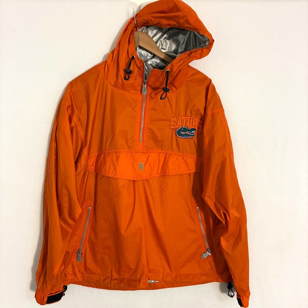 Vintage Florida Gators Gear Sports Anorak Windbreaker Jacket Men Size S Football